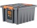 Контейнер особопрочный Rox Box PRO 36 (500х390х250 мм с крышкой и клипсами, антрацит) купить в Оренбурге