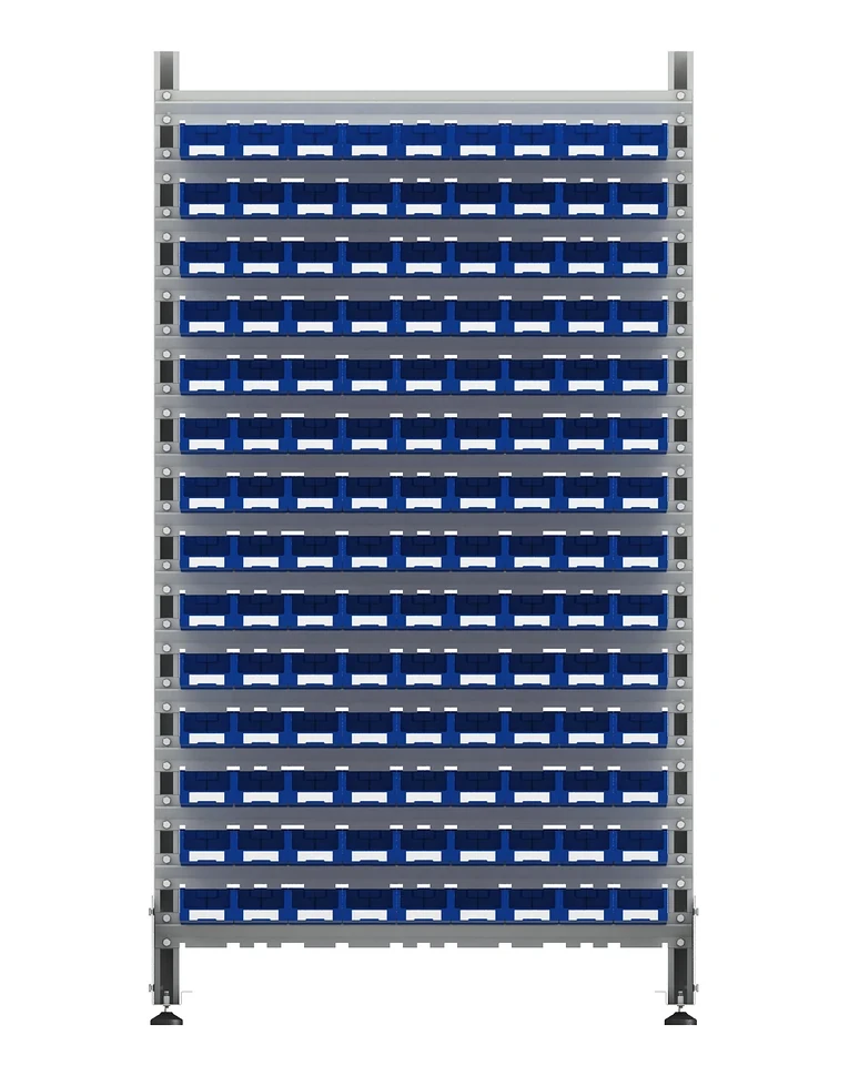 Стеллаж для пластиковых лотков SORTEX односторонний 1800x1000x450.01 купить в Оренбурге