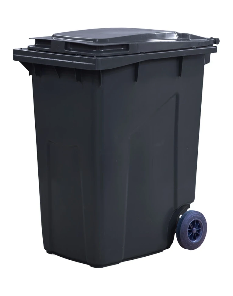 Мусорный контейнер 360л. серый Мусорный контейнер 360л. серый