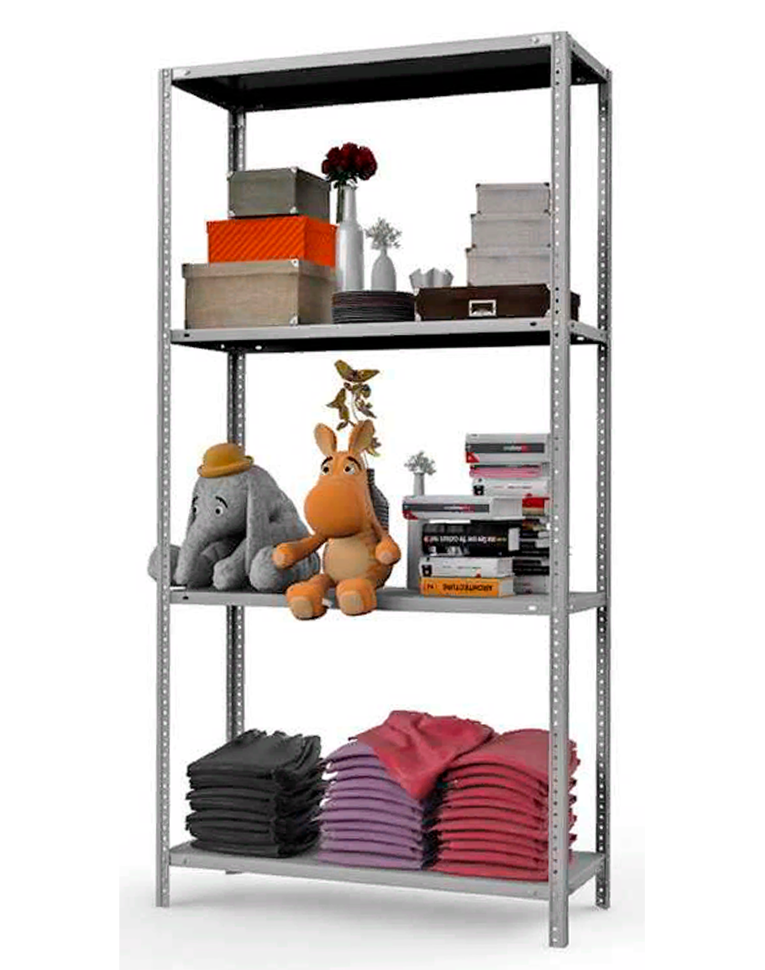 Стеллаж MS Strong 2000х1200х400 4 полки купить в Оренбурге