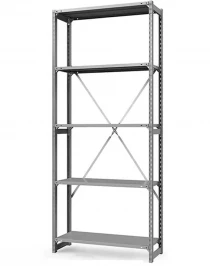 Стеллаж ТСУ 1800x1200x300 5 полок (150 кг, металл)