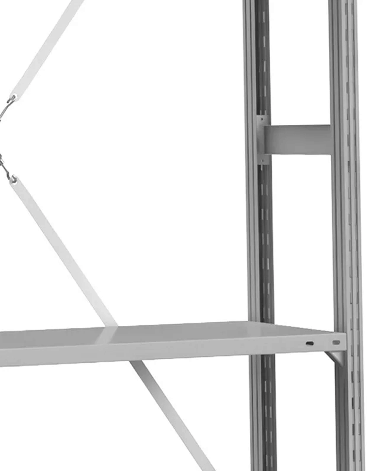 Стеллаж ТСУ 4000x700x500 6 полок (150 кг, металл) купить в Оренбурге