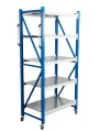 Стеллаж мобильный БиКом СТ-4 250x120x90 5 полок Стеллаж мобильный БиКом СТ-4 250x120x90 5 полок
