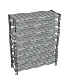 Стеллаж грузовой СГР 2500x900x500 8 полок (металл) Стеллаж грузовой СГР 2500x900x500 8 полок (металл)
