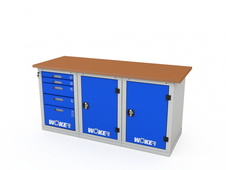 Верстак трехтумбовый WOKER PRO 3511.1800 купить в Оренбурге Верстак трехтумбовый WOKER PRO 3511.1800 купить в Оренбурге